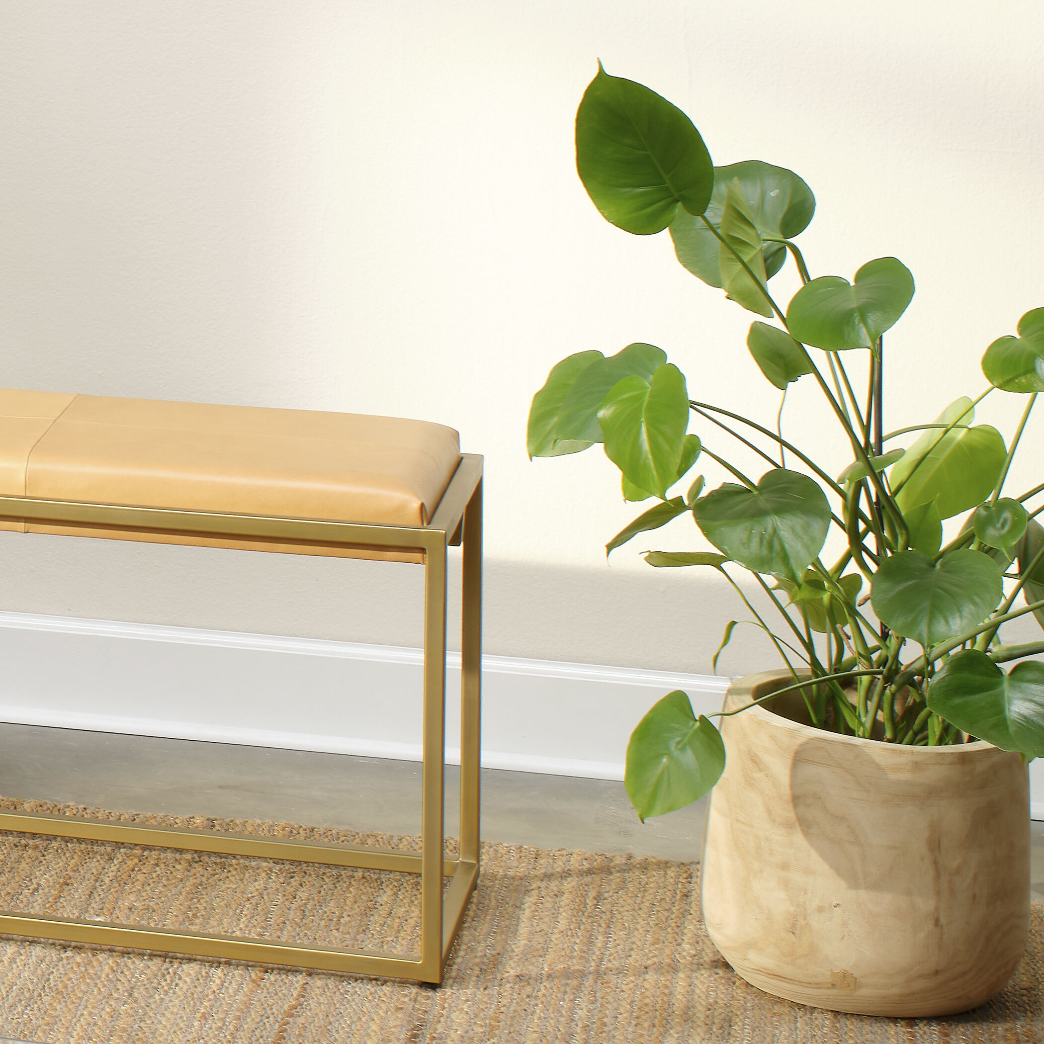 Brea 13.5 X 12 inch Wooden Vase