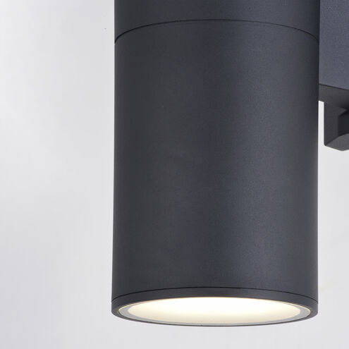 Chiasso LED 13 inch Textured Black Outdoor Wall