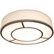 Reeves LED 16 inch Satin Nickel Flush Mount Ceiling Light