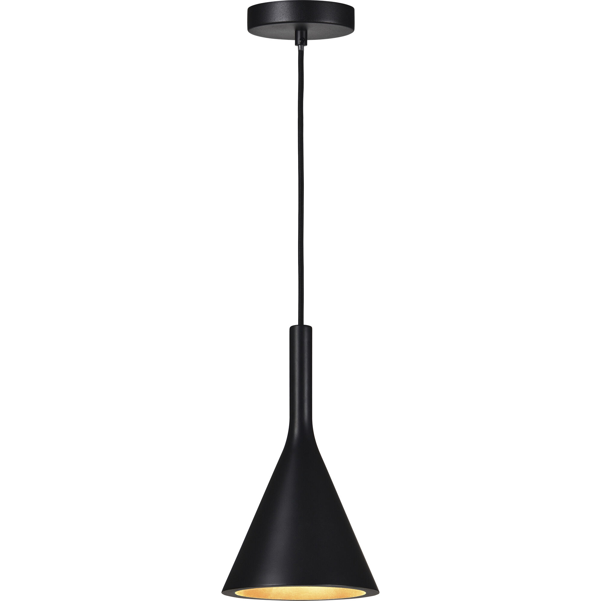 Meda 1 Light 7 inch Black Pendant Ceiling Light
