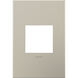 Adorne Satin Nickel Wall Plate, 1-Gang