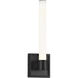 Rona Wall Sconce Wall Light in Black