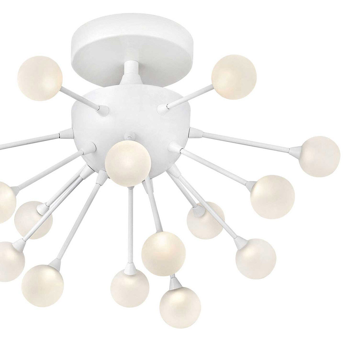 Impulse LED 15 inch Cloud Semi-Flush Mount Ceiling Light