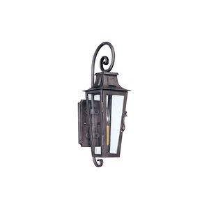 Bancroft 1 Light 19 inch Aged Pewter Outdoor Wall Sconce