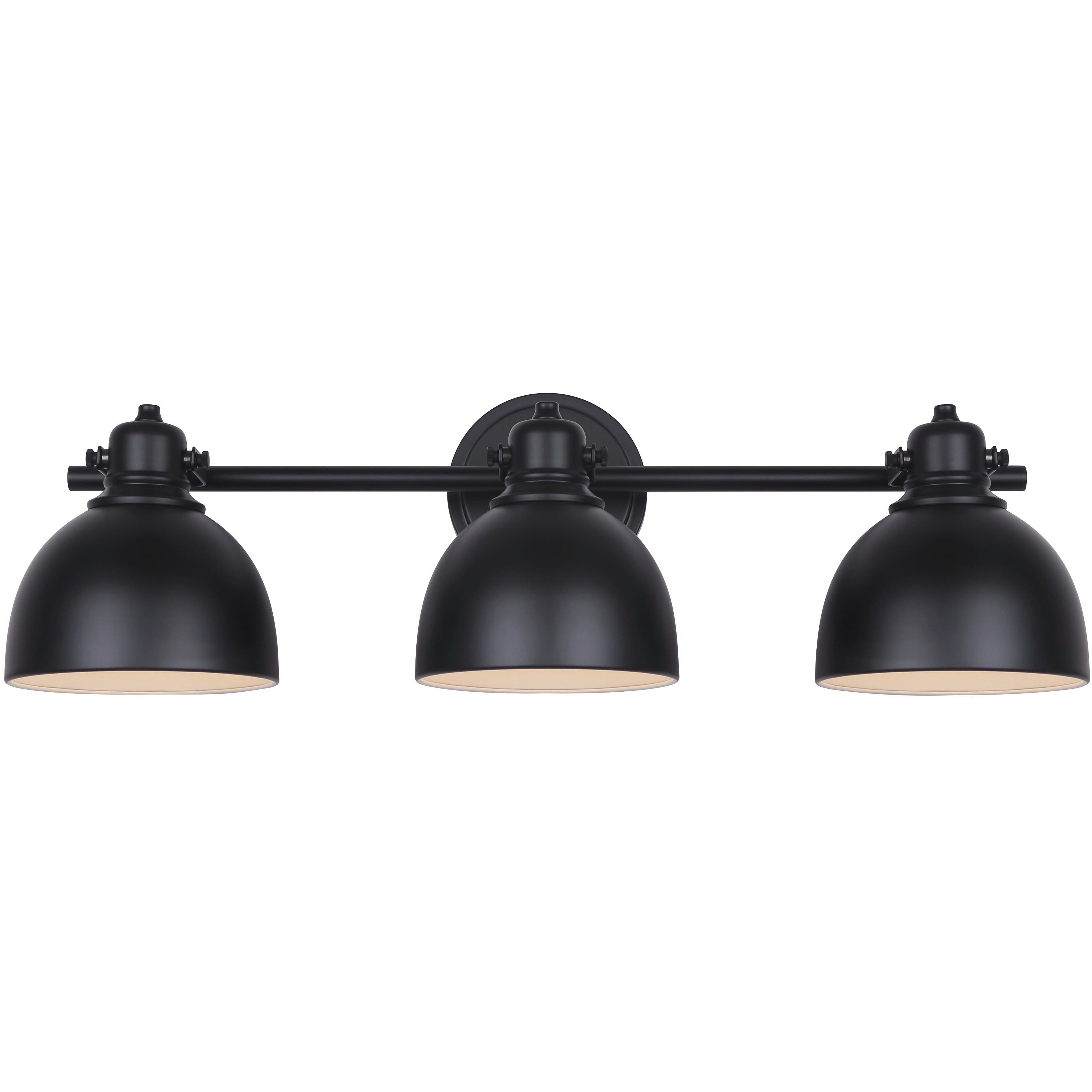 Polo 3 Light 25 inch Black Vanity Light Wall Light