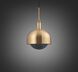 Forked LED 13.39 inch Brass Pendant Ceiling Light