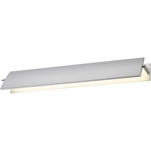 Aileron LED 24 inch Bright Satin Aluminum Sconce Wall Light