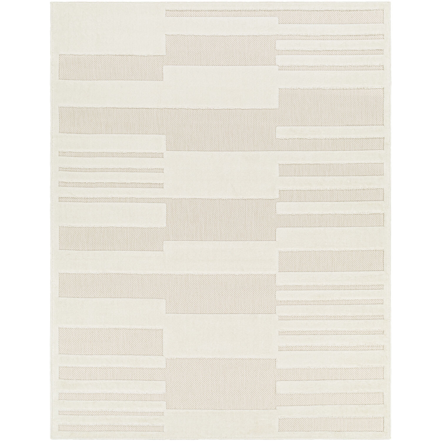 San Diego 84 X 63 inch Beige Outdoor Rug, Rectangle