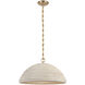 Suzanne Kasler Emerson LED 22.75 inch Hand-Rubbed Antique Brass Pendant Ceiling Light