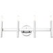 Copenhagen 4 Light 24 inch Polished Chrome ADA Vanity Sconce Wall Light