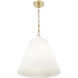 Alaric 3 Light 18 inch Modern Gold Pendant Ceiling Light