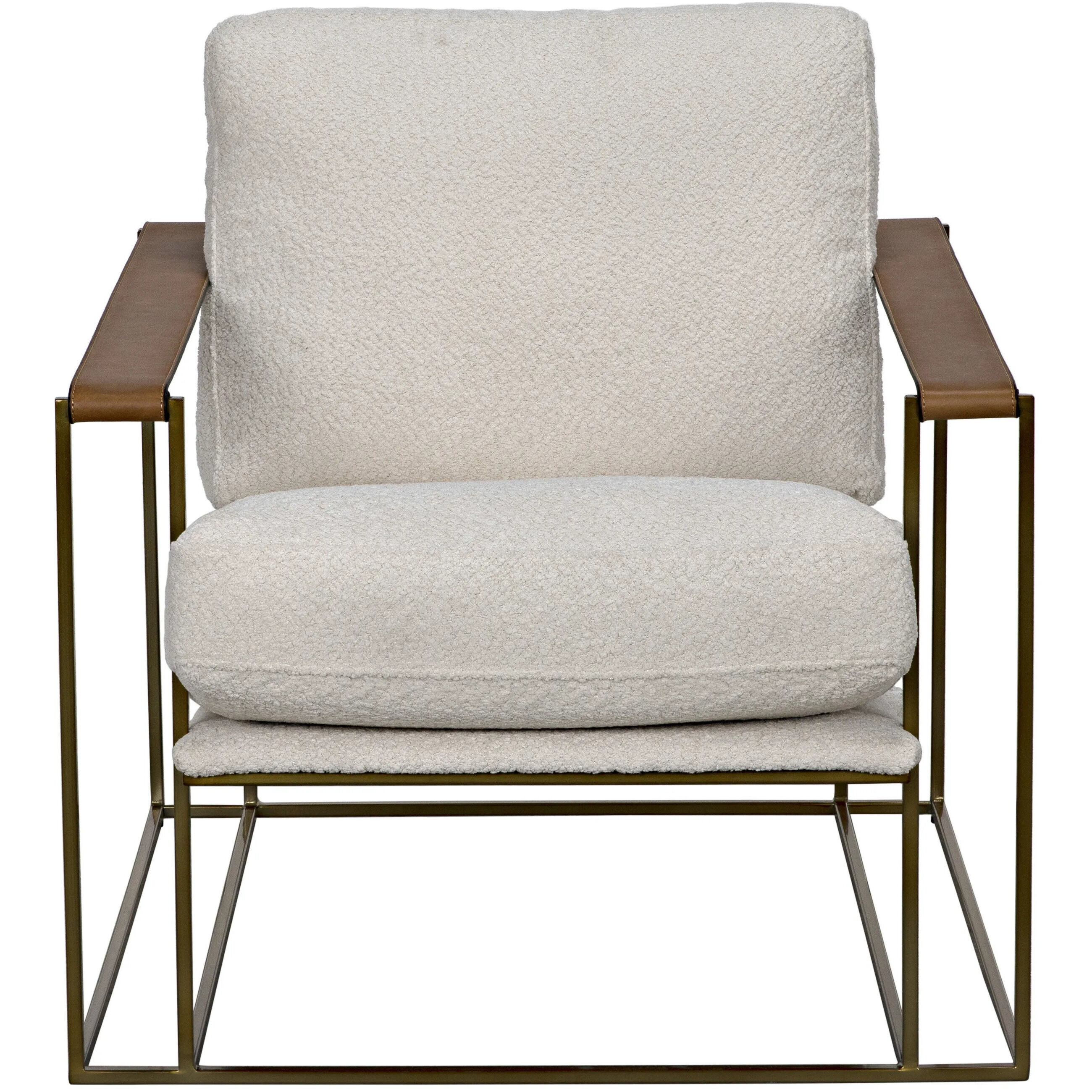 Oryan Brass Occasional Chair