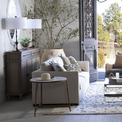 Isaac Brushed Grey / Antique Bronze / Sesame Grey Cabinet