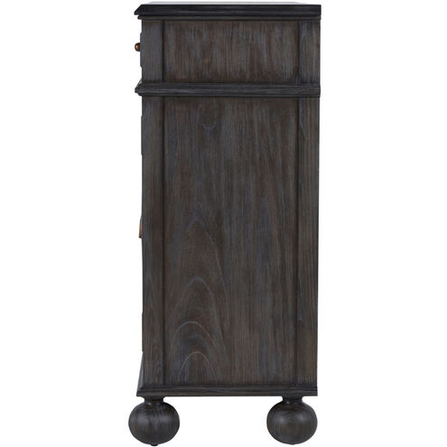 Ezekiel Cerused Forest Black / Antique Bronze Cabinet