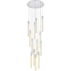 Weston 13 Light 30 inch Chrome Pendant Ceiling Light