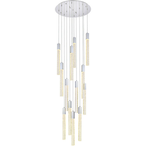Weston 13 Light 30 inch Chrome Pendant Ceiling Light