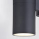 Chiasso LED 13 inch Textured Black Outdoor Wall