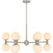 Elser 12 Light 31 inch Brushed Nickel Chandelier Ceiling Light