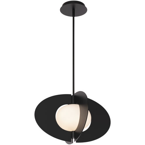 Echelon 1 Light 16 inch Black Pendant Ceiling Light