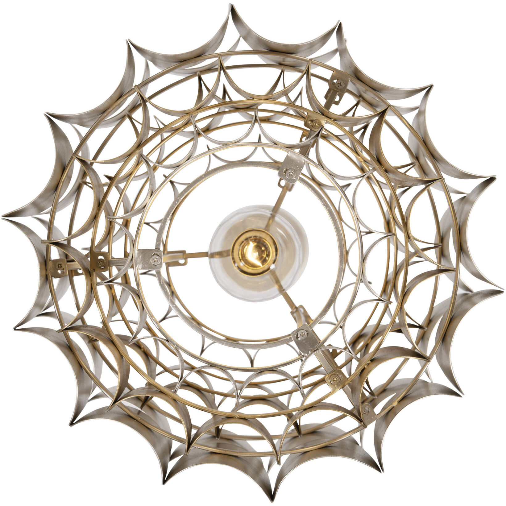 Swoon 1 Light 16 inch Antique Gold/Gold Dust Pendant Ceiling Light, Smithsonian Collaboration