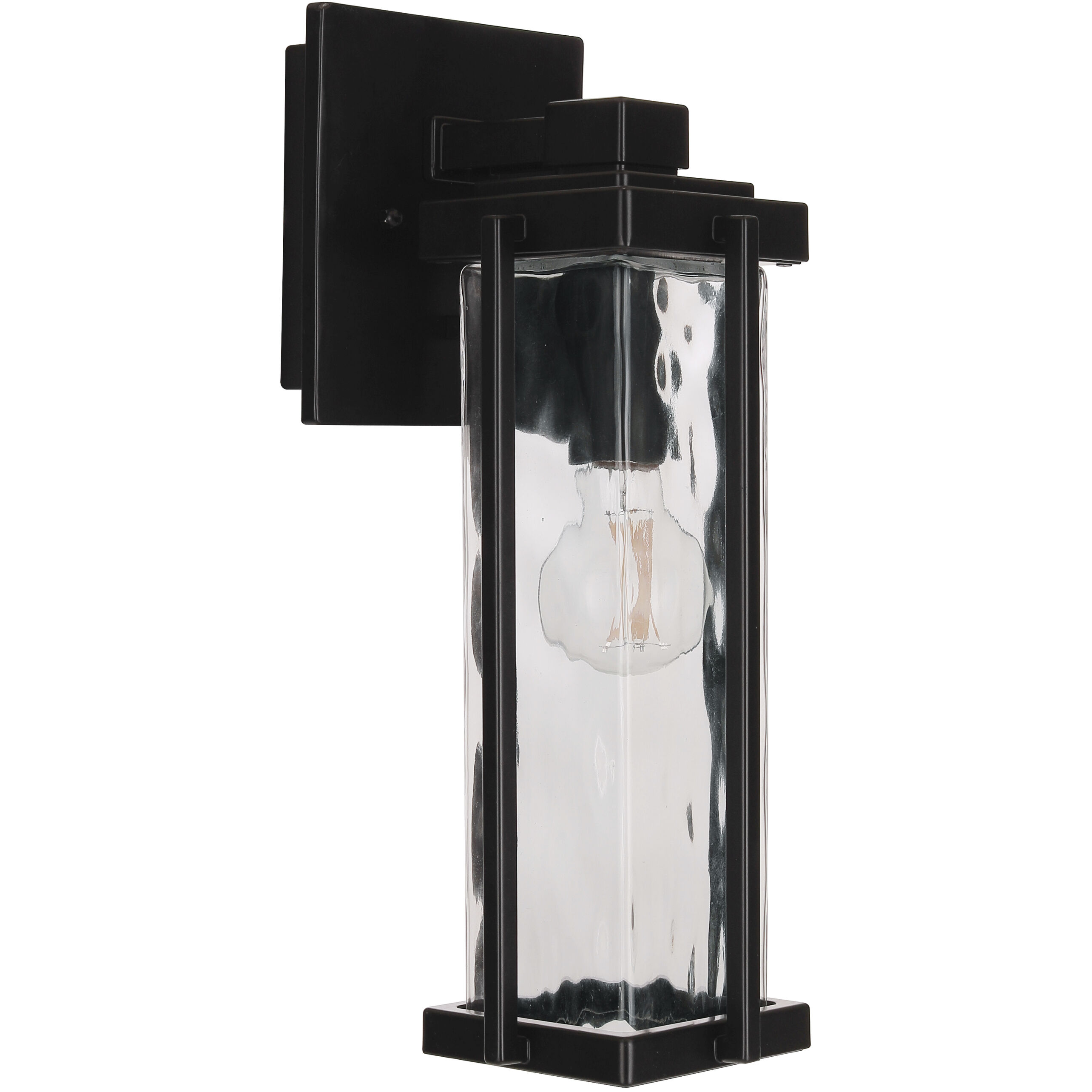 Pyrmont 1 Light 14.63 inch Midnight Outdoor Wall Lantern