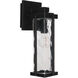 Pyrmont 1 Light 14.63 inch Midnight Outdoor Wall Lantern