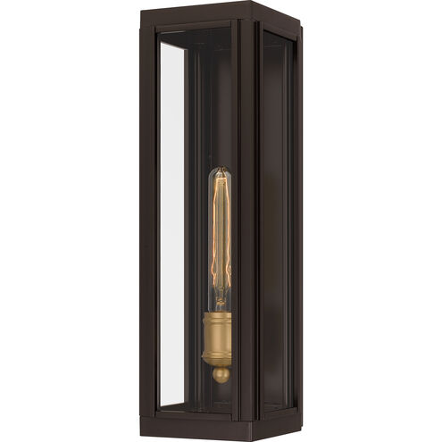 Avon 1 Light 5.5 inch Western Bronze Outdoor Lantern, Large