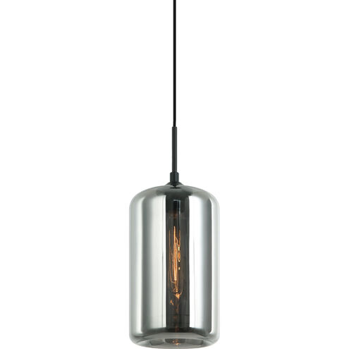 Irresistible Organic Charm 1 Light 7.13 inch Smoke Pendant Ceiling Light