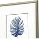 Florals Collection Blue Framed Art