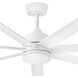 Current 56 inch Matte White Smart Fan
