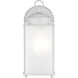 New Castle 1 Light 10.25 inch White Outdoor Wall Lantern, Large
