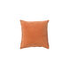 Cotton Velvet 22 X 22 inch Brown Pillow Kit, Square