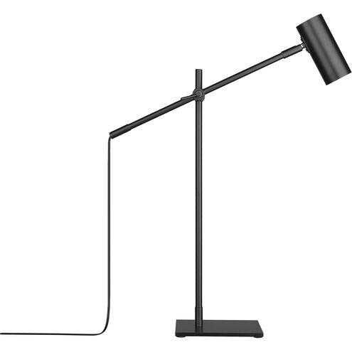 Calumet 21.75 inch 35.00 watt Matte Black Table Lamp Portable Light