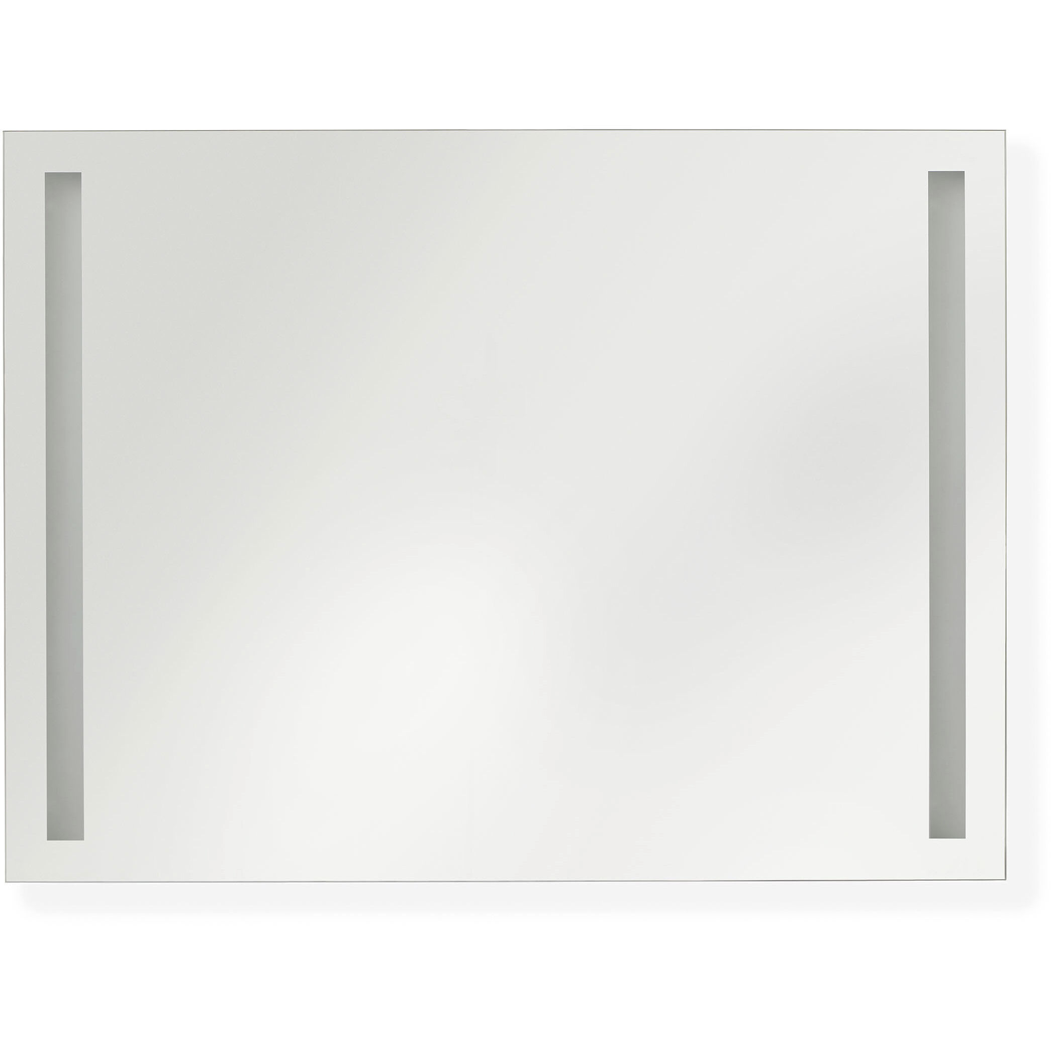 Lustro 48 X 36 inch Might Bright White LED Wall Mirror