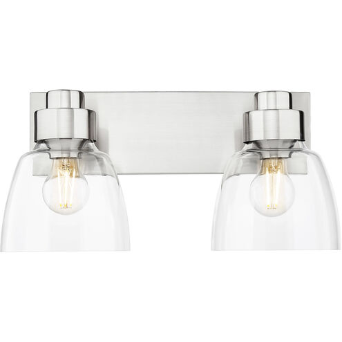 Remy 2 Light 16.88 inch Pewter Vanity Light Wall Light