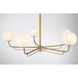 Whitehall 5 Light 38 inch Legacy Brass Chandelier Ceiling Light