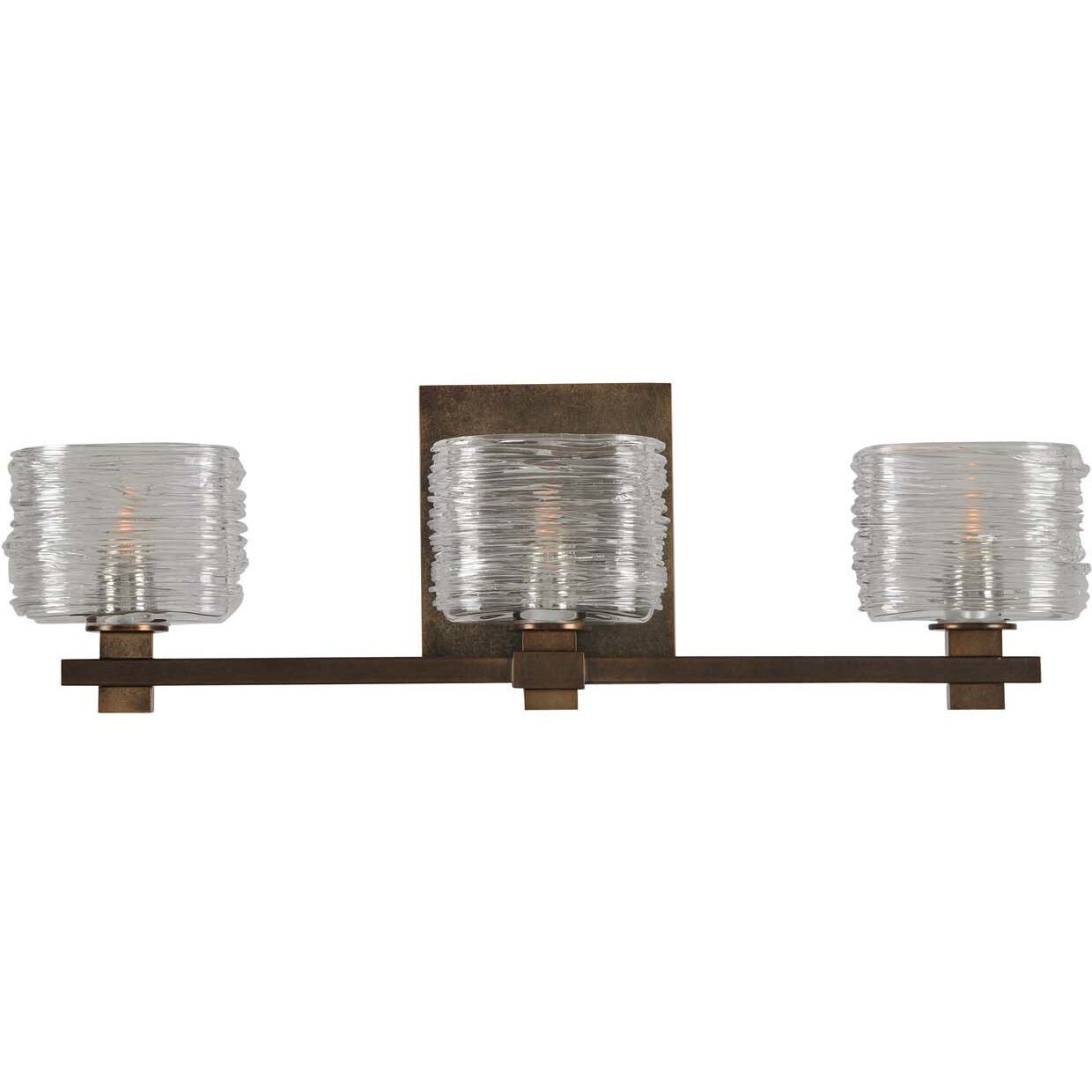 Clearwater 3 Light 21.00 inch Bathroom Vanity Light