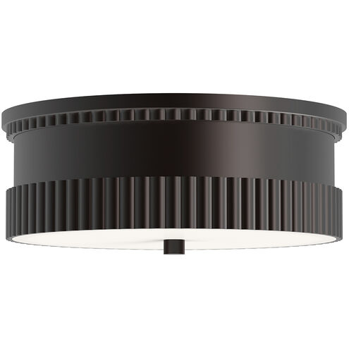 Alora Mood Rue 3 Light 14.25 inch Warm Bronze Flush Mount Ceiling Light