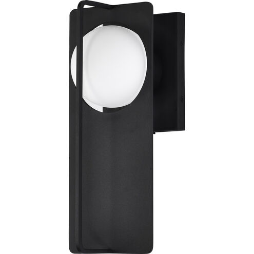 Portal LED 14 inch Matte Black Outdoor Wall Sconce