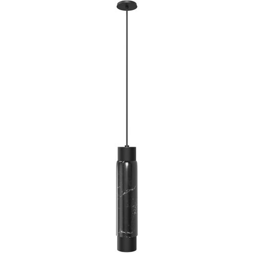 Cicada LED 3 inch Black Marble Pendant Ceiling Light