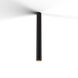 Combi LED 1.5 inch Matte Black Pendant Ceiling Light, Suspension / Flush Mount 2-in-1