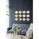 Madlyn 47 X 9.4 inch Gold Wall Mirror