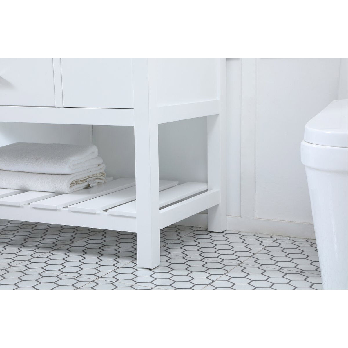 Clement 48 X 22 X 34 inch White Bathroom Vanity Cabinet