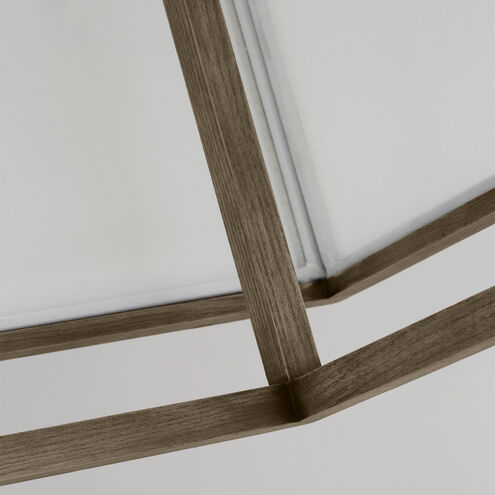 Thom Filicia Brockway 5 Light 32.25 inch Weathered Oak Wood Lantern Pendant Ceiling Light