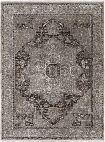 Eclipse 123 X 94 inch Medium Grey Rug in 8 x 10, Rectangle