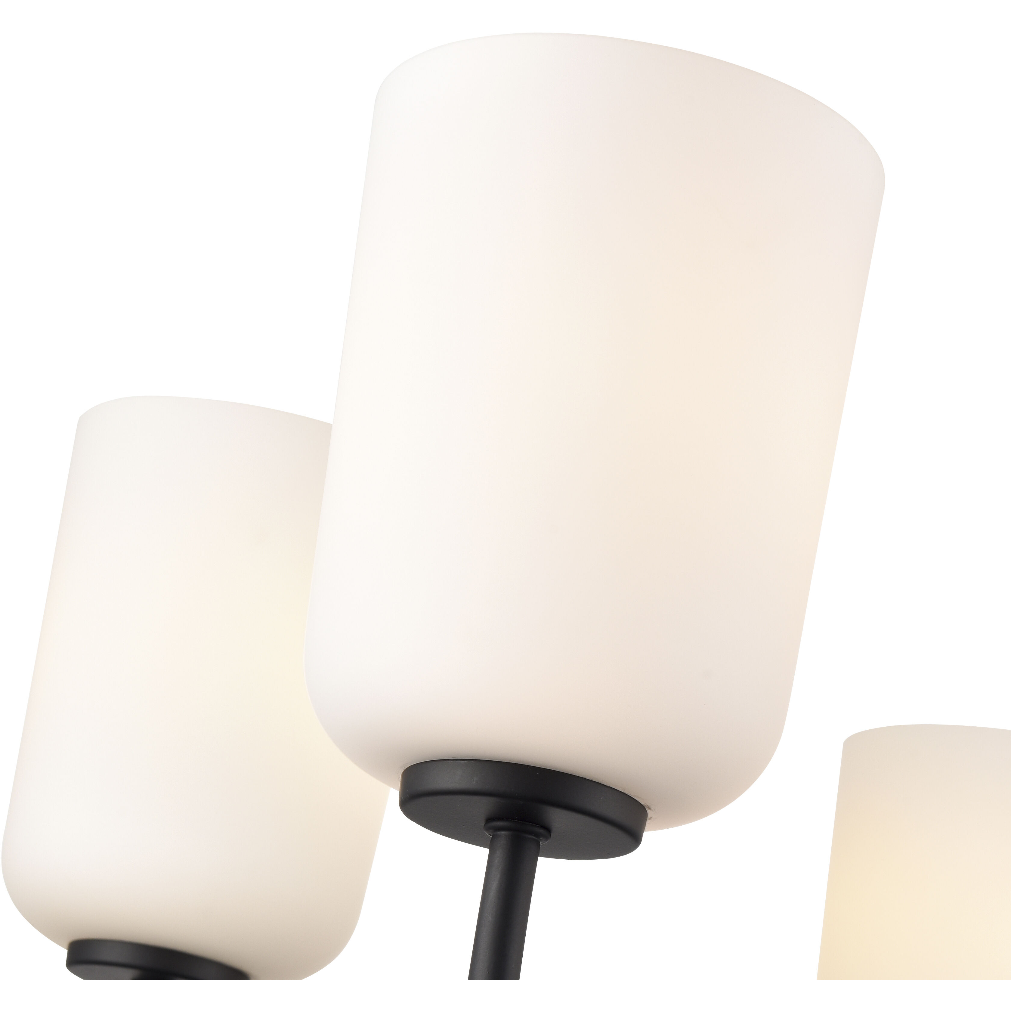 Laphia 5 Light 27 inch Matte Black Chandelier Ceiling Light