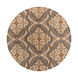 Crowne 96 inch Gray and Brown Area Rug, Wool