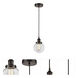 Edison Beacon 1 Light 6 inch Oil Rubbed Bronze Mini Pendant Ceiling Light