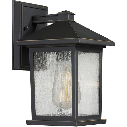 Portland 1 Light 10.25 inch Oil Rubbed Bronze Outdoor Wall Light