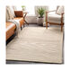 Mystique 63 X 39 inch Cream Rugs, Rectangle